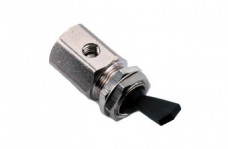 DRX8008 Toggle Valve On/ Off Grey 2 way without exhaust Ref 7012 Image