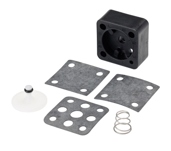 DRX12007 Service Kit to fit A-dec Water Valve Repair Kit - Black Body. These parts are manufactured by DCI to fit A-dec® equipment.Ref-9093 Image